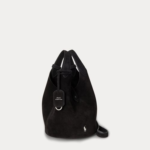 Petit cabas Polo Play daim bandoulière - Polo Ralph Lauren - Modalova