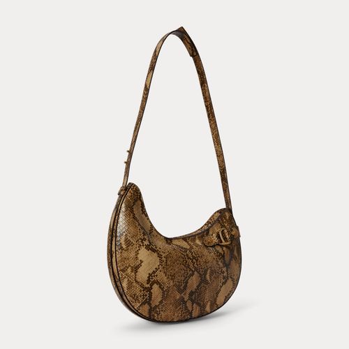 Grand sac épaule Tasha façon python - Lauren - Modalova