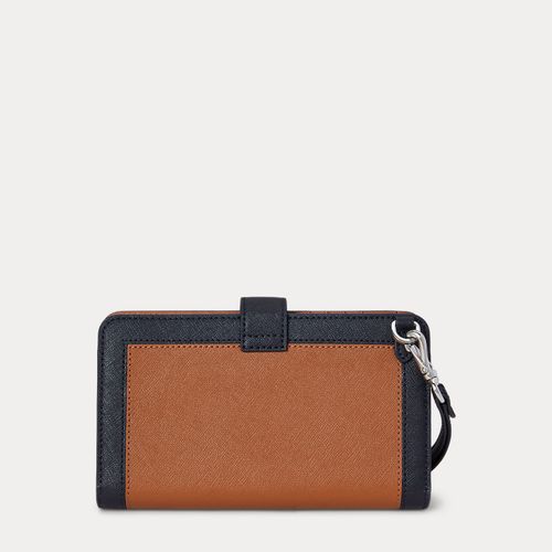 Pochette tech à dragonne hachure croisée - Lauren - Modalova