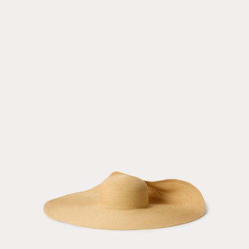 Chapeau à bord large en chanvre mélangé - Collection - Modalova