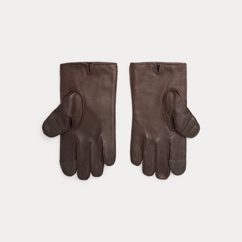 Gants tactiles isolés en peau de mouton - Polo Ralph Lauren - Modalova