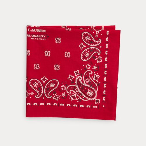 Bandana en coton avec logo - Polo Ralph Lauren - Modalova