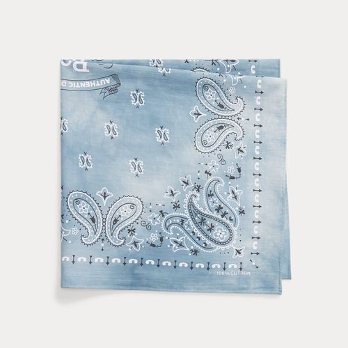 Bandana en coton avec logo - Polo Ralph Lauren - Modalova