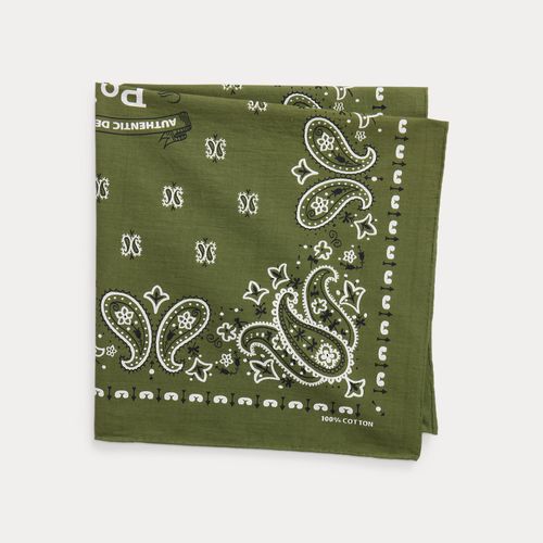 Bandana en coton avec logo - Polo Ralph Lauren - Modalova