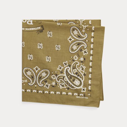 Bandana en coton avec logo - Polo Ralph Lauren - Modalova