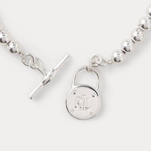 Bracelet flexible perlé en argent - Ralph Lauren - Modalova