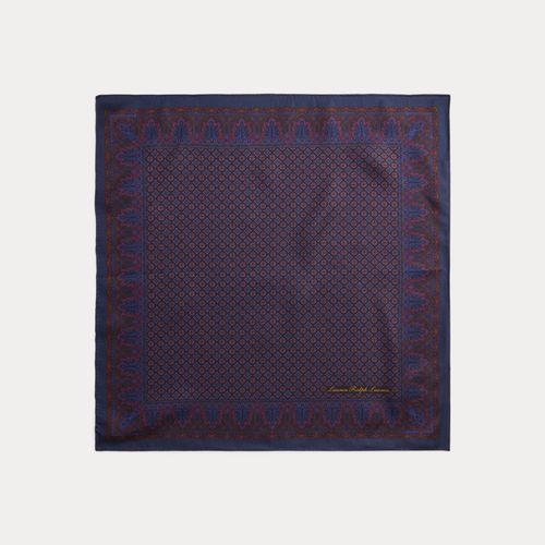 Carré de soie motif foulard - Lauren - Modalova