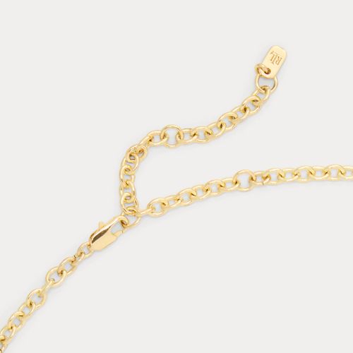 Collier plaqué or avec pierres - Lauren - Modalova