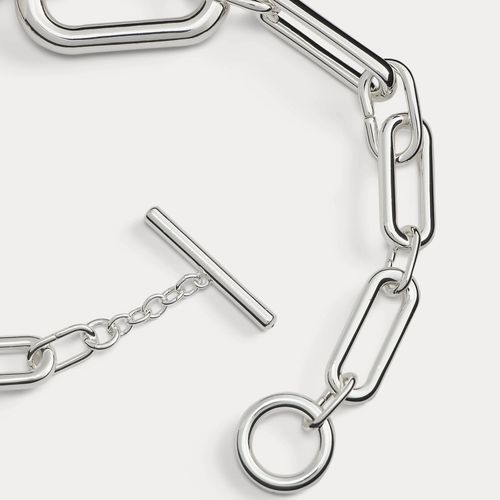 Collier à maillons plaqué argent - Lauren - Modalova