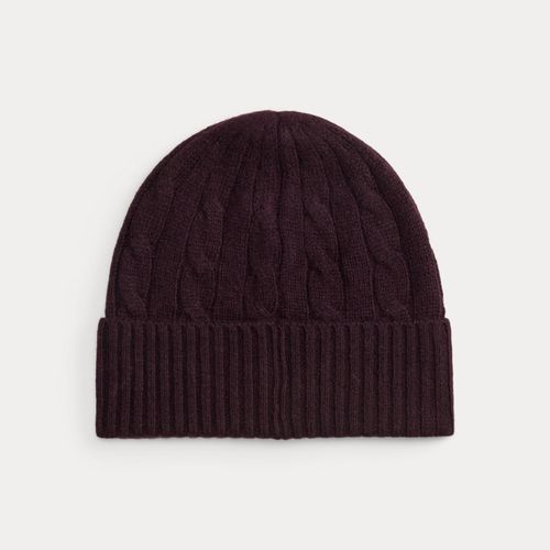 Bonnet en laine et cachemire torsadés - Polo Ralph Lauren - Modalova