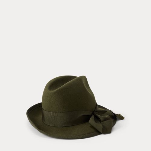 Fedora en laine à ruban - Polo Ralph Lauren - Modalova
