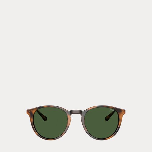 Lunettes de soleil rondes branches plume - Polo Ralph Lauren - Modalova