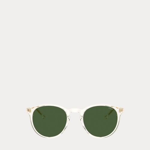 Lunettes de soleil rondes branches plume - Polo Ralph Lauren - Modalova
