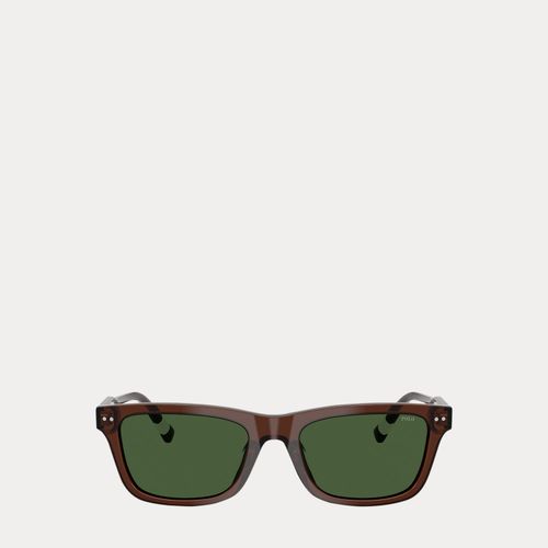 Lunettes de soleil à rayures rugby - Polo Ralph Lauren - Modalova