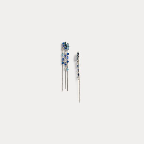 Boucles d'oreilles grappe multicristaux - Collection - Modalova