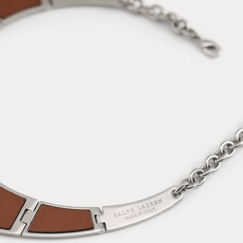 Collier à plaques et inserts en bois - Collection - Modalova