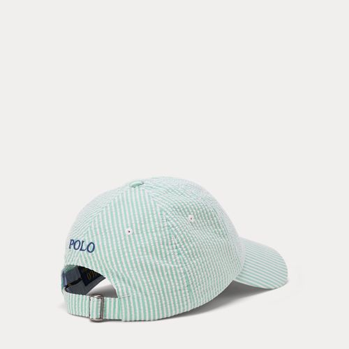 Casquette de baseball en seersucker - Polo Ralph Lauren - Modalova