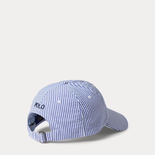 Casquette de baseball en seersucker - Polo Ralph Lauren - Modalova