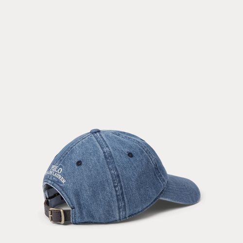 Casquette en denim indigo - Polo Ralph Lauren - Modalova