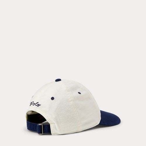 Casquette en chamois à patch feutre - Polo Ralph Lauren - Modalova
