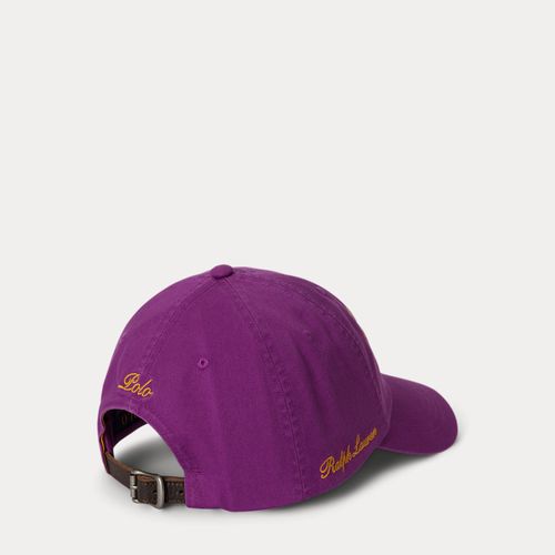 Casquette de baseball triple poney sergé - Polo Ralph Lauren - Modalova