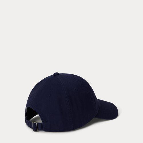 Casquette en sergé brodée d'un écusson - Polo Ralph Lauren - Modalova