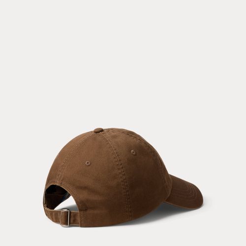 Casquette en sergé brodée d'un écusson - Polo Ralph Lauren - Modalova