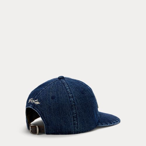 La casquette de baseball Ralph Lauren en denim - Polo Ralph Lauren - Modalova