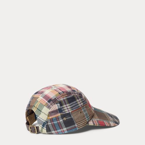Casquette madras à visière longue - Polo Ralph Lauren - Modalova