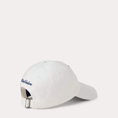Casquette Wimbledon à blason en sergé - Polo Ralph Lauren - Modalova