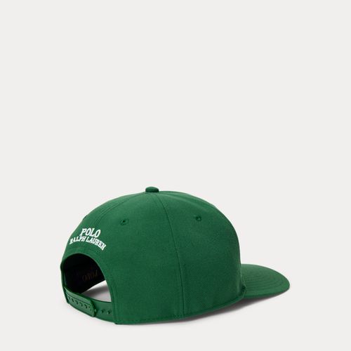 Casquette baseball sergé calotte haute - Polo Ralph Lauren - Modalova