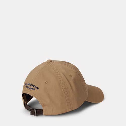 Casquette en sergé brodée d'un logo - Polo Ralph Lauren - Modalova