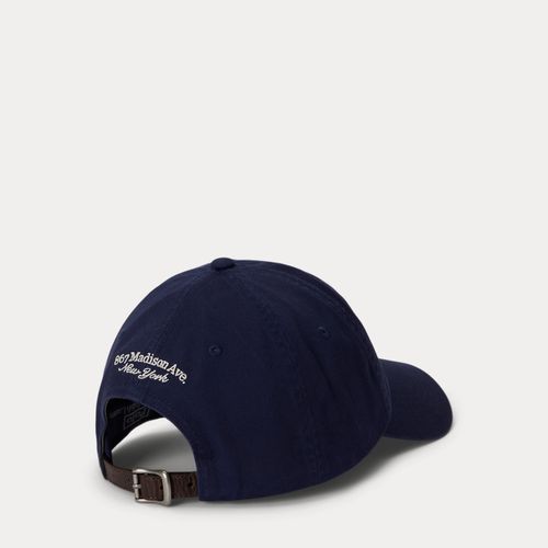 Casquette en sergé brodée d'un logo - Polo Ralph Lauren - Modalova