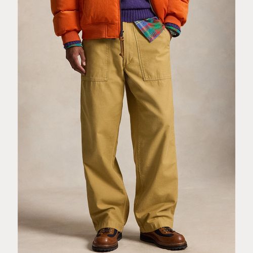 Pantalon utilitaire satinette Relaxed - Polo Ralph Lauren - Modalova