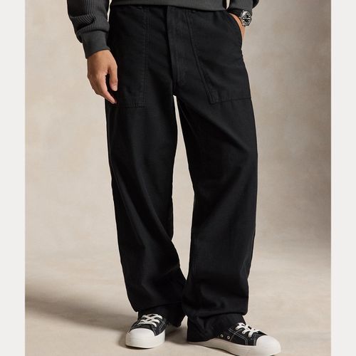 Pantalon utilitaire satinette Relaxed - Polo Ralph Lauren - Modalova
