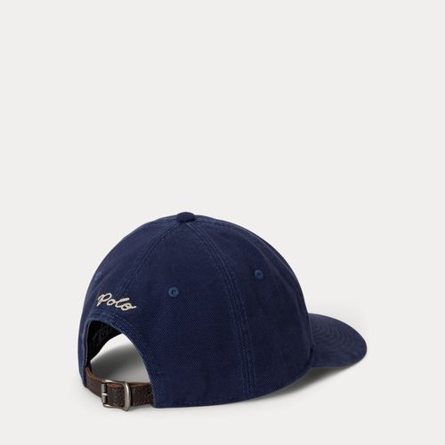 La casquette de baseball Ralph Lauren en sergé - Polo Ralph Lauren - Modalova
