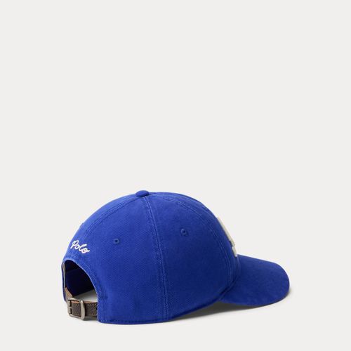 La casquette de baseball Ralph Lauren en sergé - Polo Ralph Lauren - Modalova