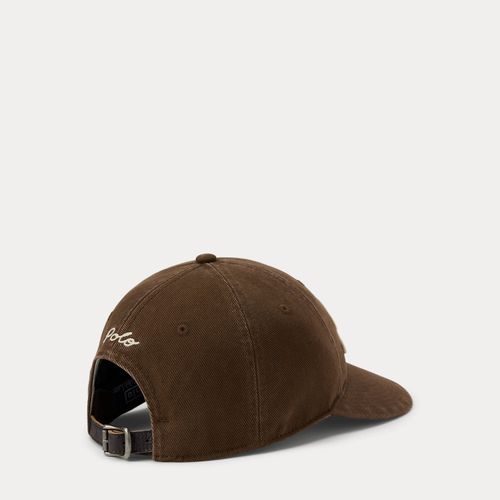 La casquette de baseball Ralph Lauren en sergé - Polo Ralph Lauren - Modalova