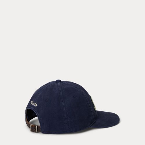 La casquette de baseball Ralph Lauren en sergé - Polo Ralph Lauren - Modalova
