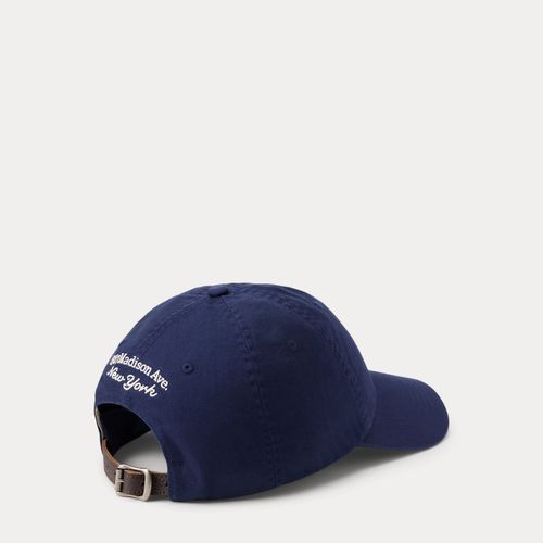 Casquette en sergé brodée d'un logo - Polo Ralph Lauren - Modalova