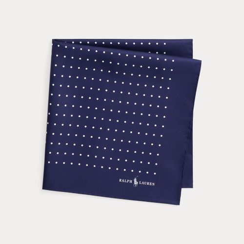 Bandana à pois en sergé de soie - Polo Ralph Lauren - Modalova