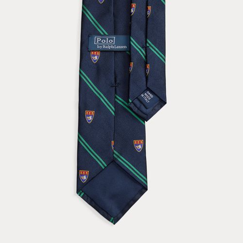 Cravate Club en soie rayée - Polo Ralph Lauren - Modalova