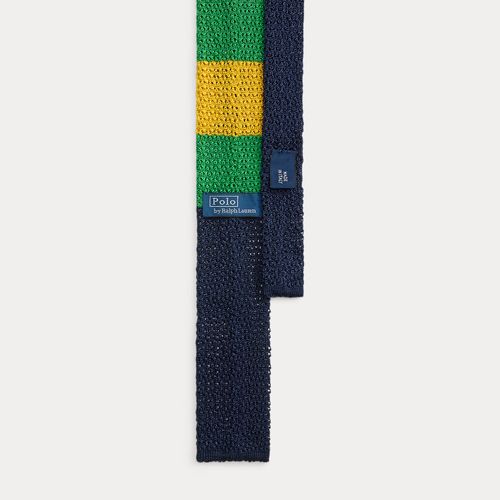 Cravate en maille de soie Polo Bear - Polo Ralph Lauren - Modalova