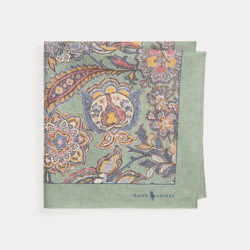 Bandana à motif cachemire en lin - Polo Ralph Lauren - Modalova