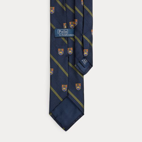 Cravate Club en soie rayée - Polo Ralph Lauren - Modalova