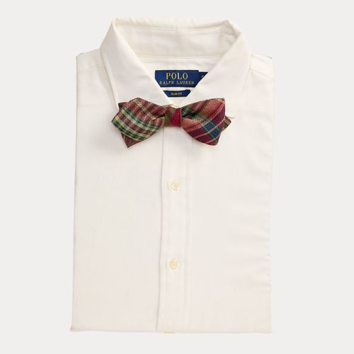 Nœud papillon écossais en lin - Polo Ralph Lauren - Modalova