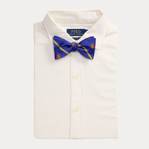 Nœud papillon club en soie rayée - Polo Ralph Lauren - Modalova
