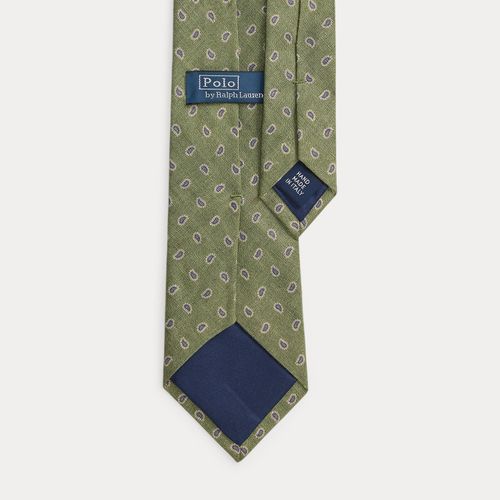 Cravate à motif pin en lin - Polo Ralph Lauren - Modalova