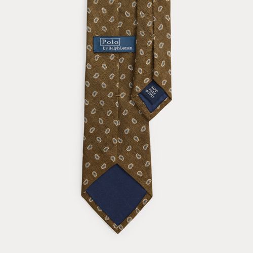 Cravate à motif pin en lin - Polo Ralph Lauren - Modalova