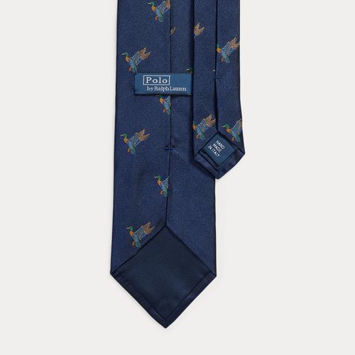 Cravate à motif colvert dégradé en soie - Polo Ralph Lauren - Modalova